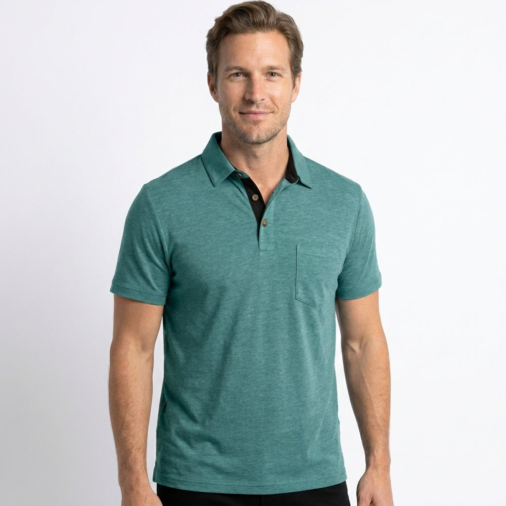 Heren Poloshirt Modern Polokragen Stijlvol