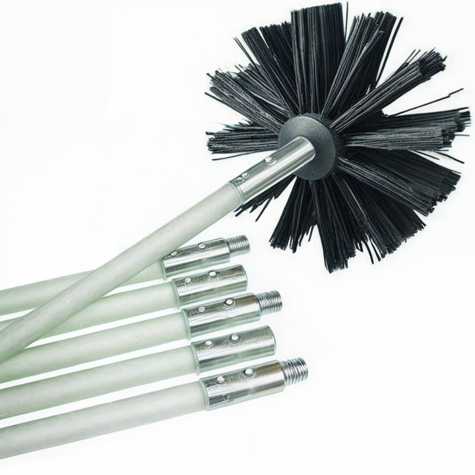 Pijp Binnen roterende reinigingsborstel