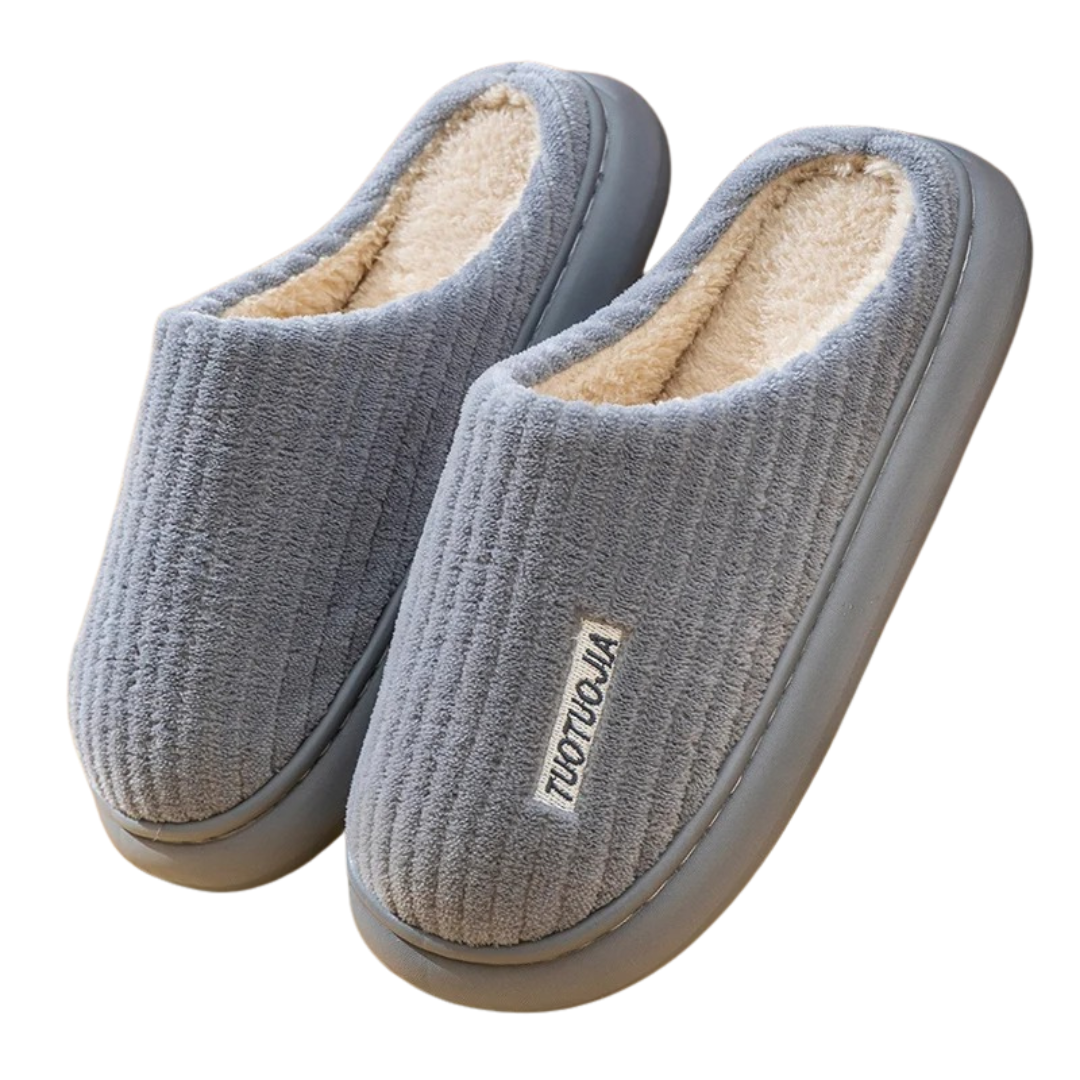 Traagschuim Fluffy Pluche Pantoffels