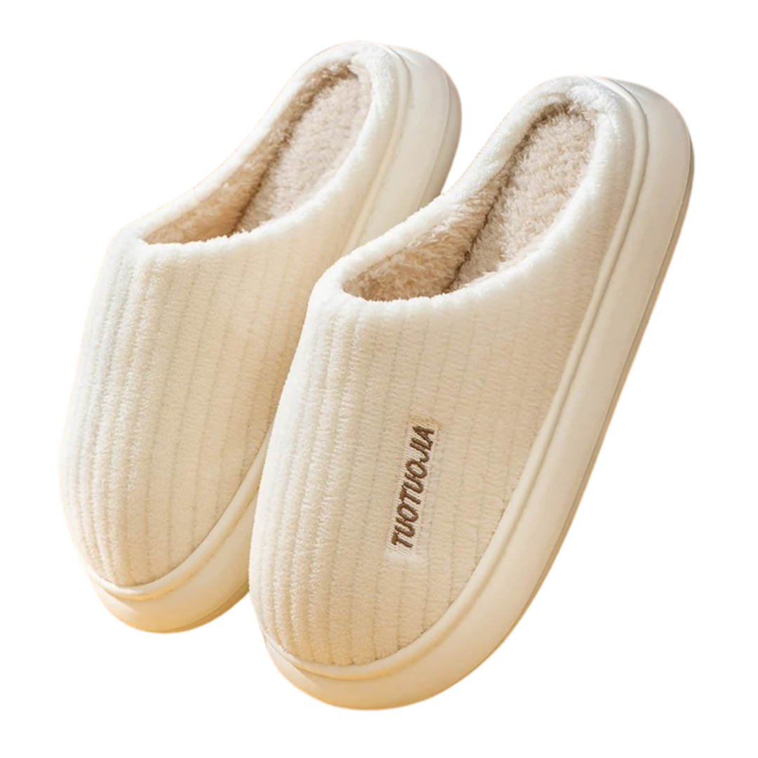 Traagschuim Fluffy Pluche Pantoffels