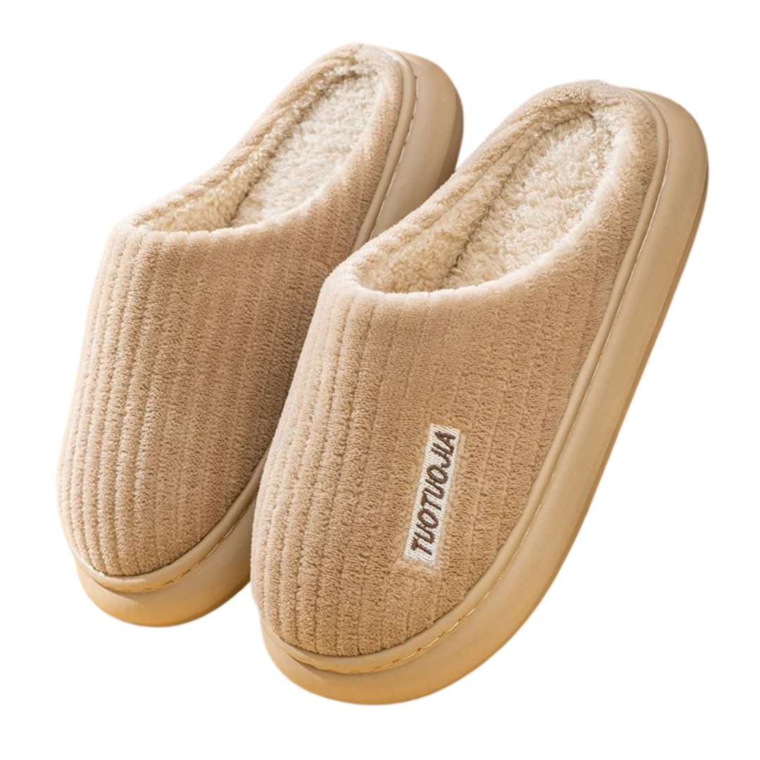 Traagschuim Fluffy Pluche Pantoffels