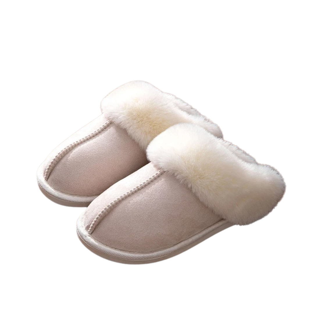 Fluffy warme pantoffels voor vrouwen