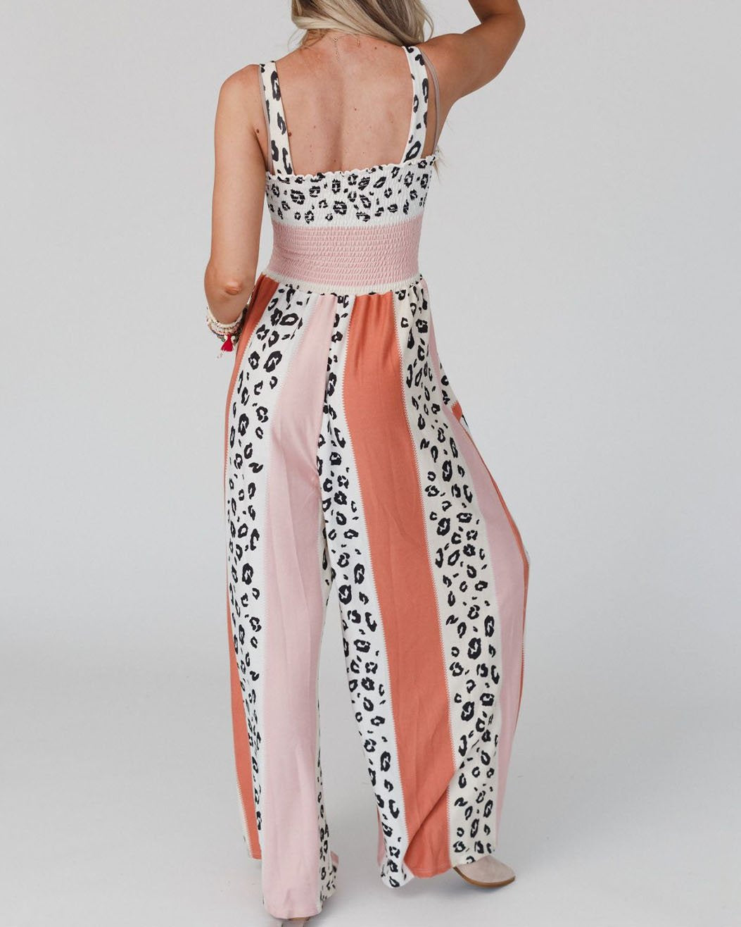 Dames Jumpsuit Feestelijk Met Wijde Pijpen Van Polyester-3