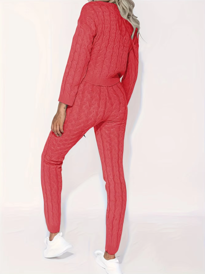 Gebreide trui & broek voor dames