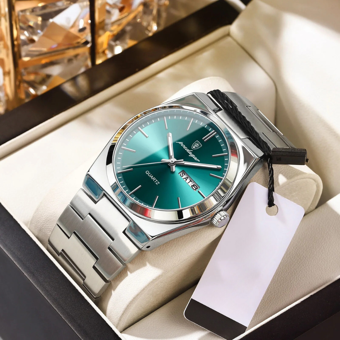 Waterdicht Roestvrij Stalen Herenhorloge