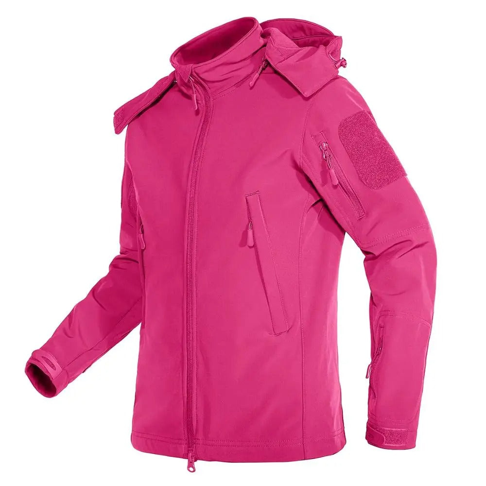Dames Soft Shell Fleece Jas