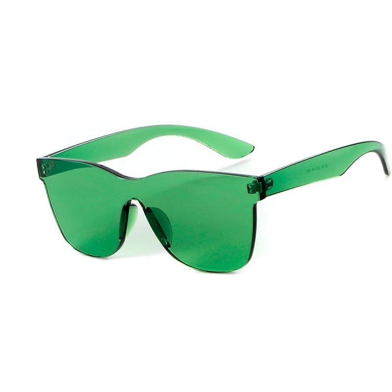 Snoepjes Kleuren Randloze Vierkante Zonnebril