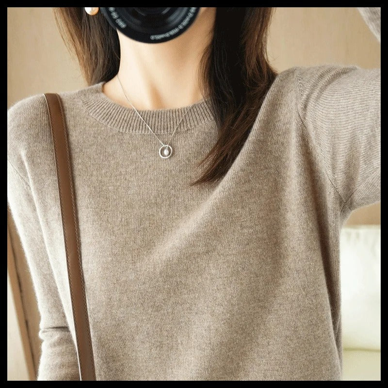 Casual gebreide trui voor dames