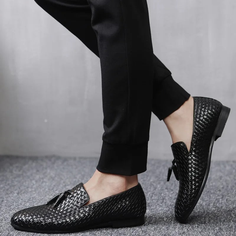 Geweven Loafer Herenschoenen