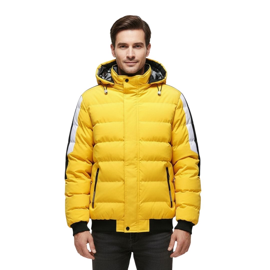 Omkeerbaar winterjack voor heren