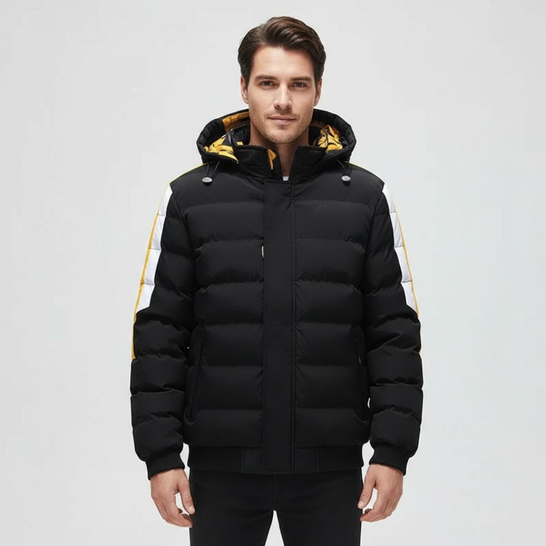 Omkeerbaar winterjack voor heren