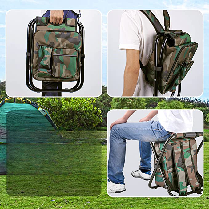 Multifunctionele rugzakstoel voor buiten