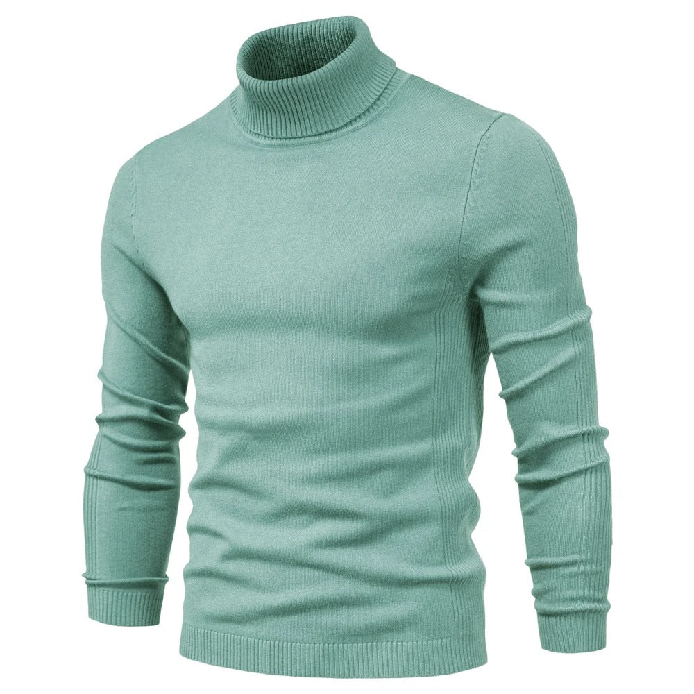 Heren Slim Turtleneck Sweater