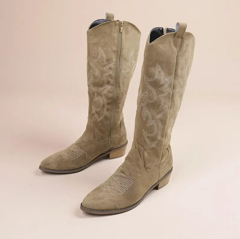 Geborduurde Western Cowboylaarzen voor dames