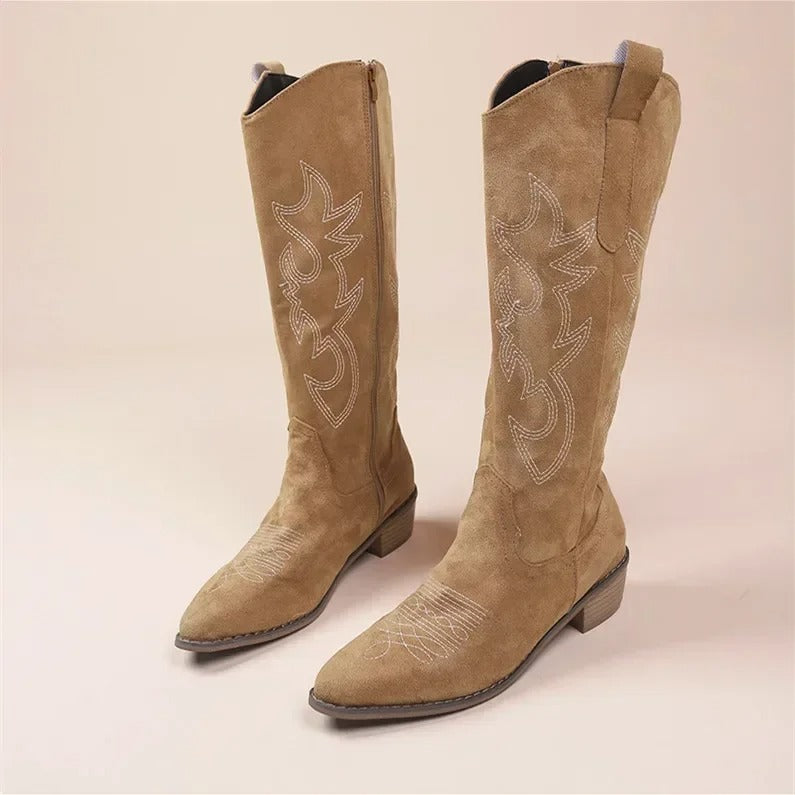 Geborduurde Western Cowboylaarzen voor dames