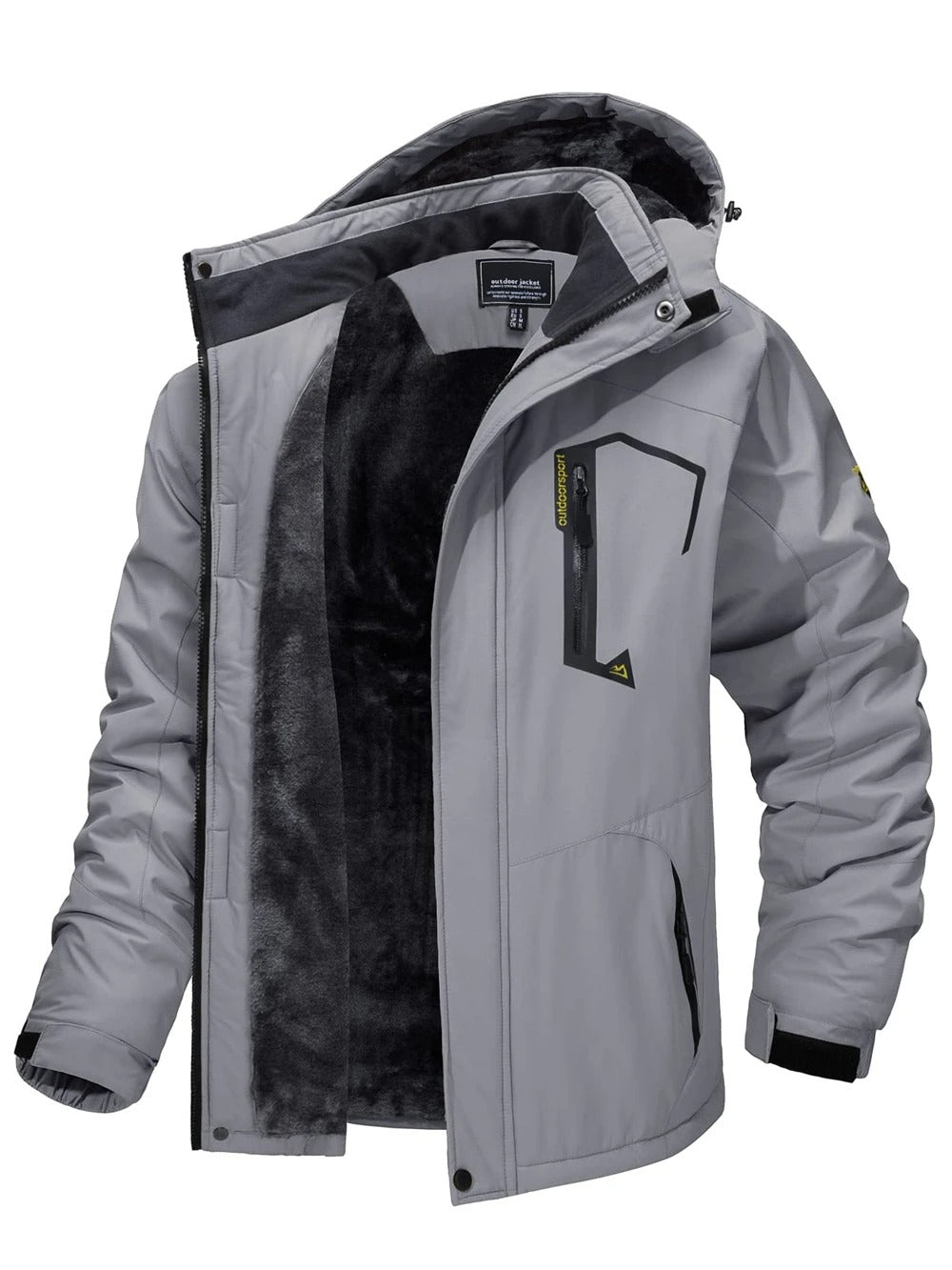 Heren Fleece Ski-jas