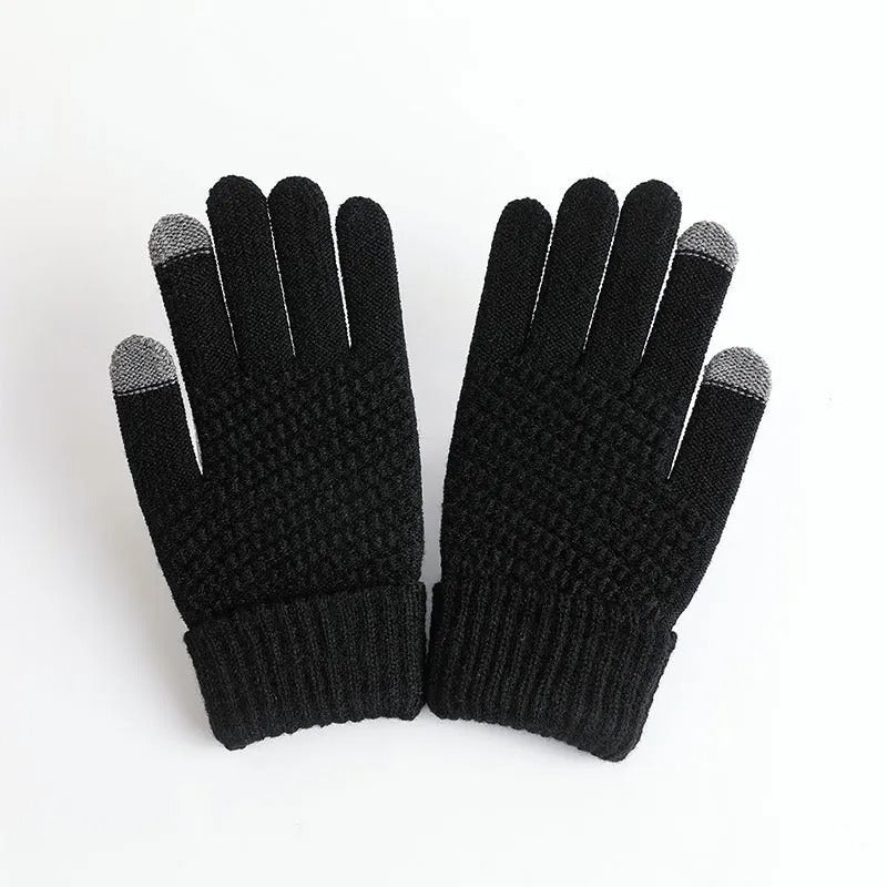 Gebreide winterhandschoenen voor dames