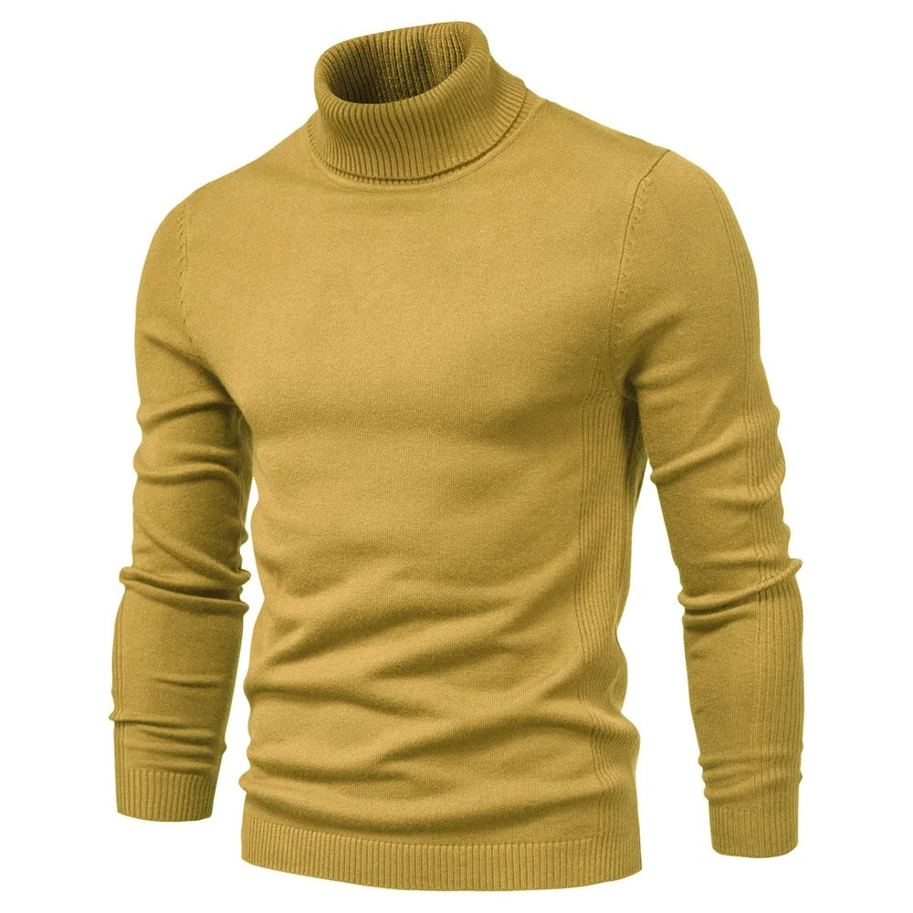 Heren Slim Turtleneck Sweater