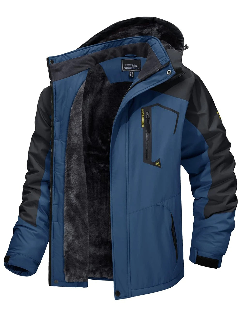 Heren Fleece Ski-jas