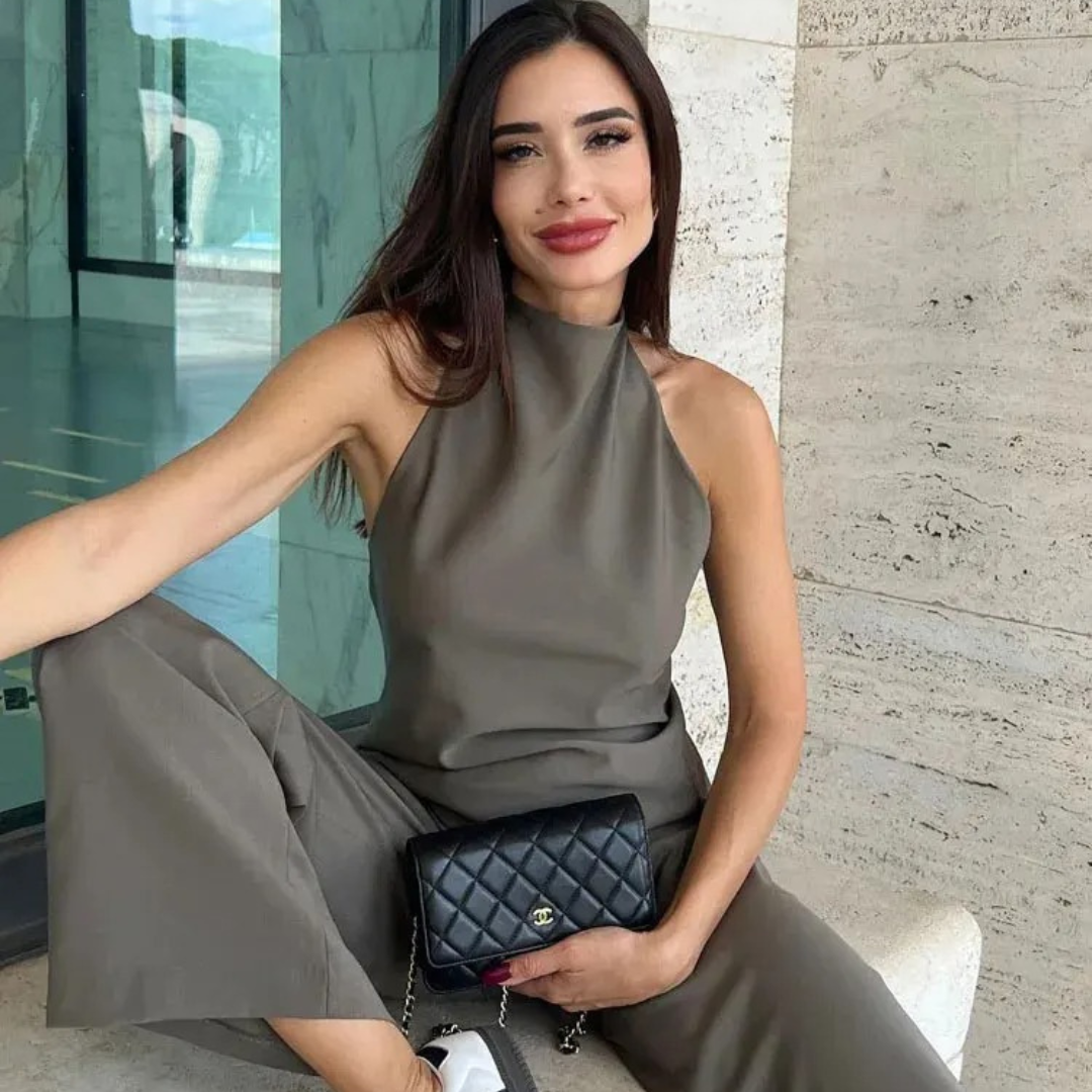 Dames Vintage Tanktop en Broekset