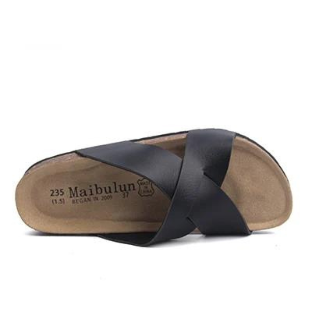 Dames Vintage Kurken Schoenen