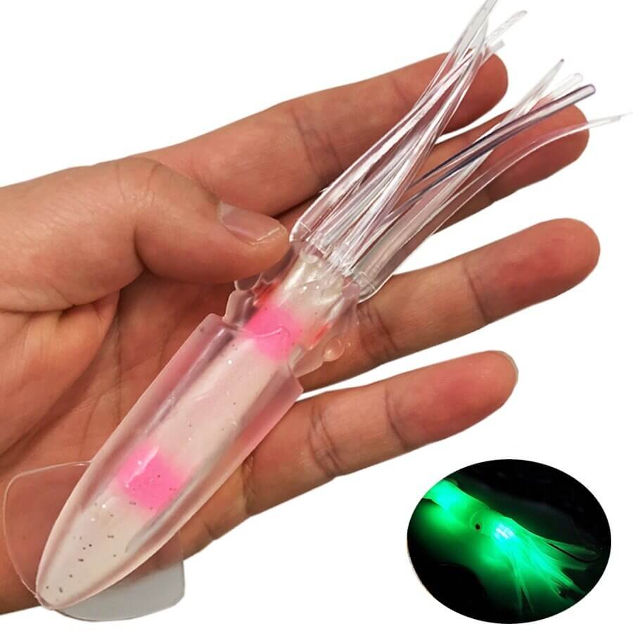 Glim in het Donker Inktvis Aas