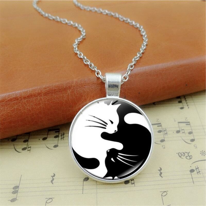 Kat Yingyang Ketting