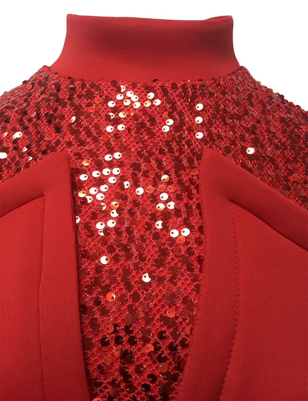 Midi Bodycon Jurk met Pailletten