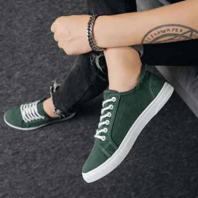 Lichtgewicht Canvas Heren Schoenen