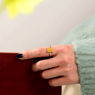 November Geboortesteen Ring