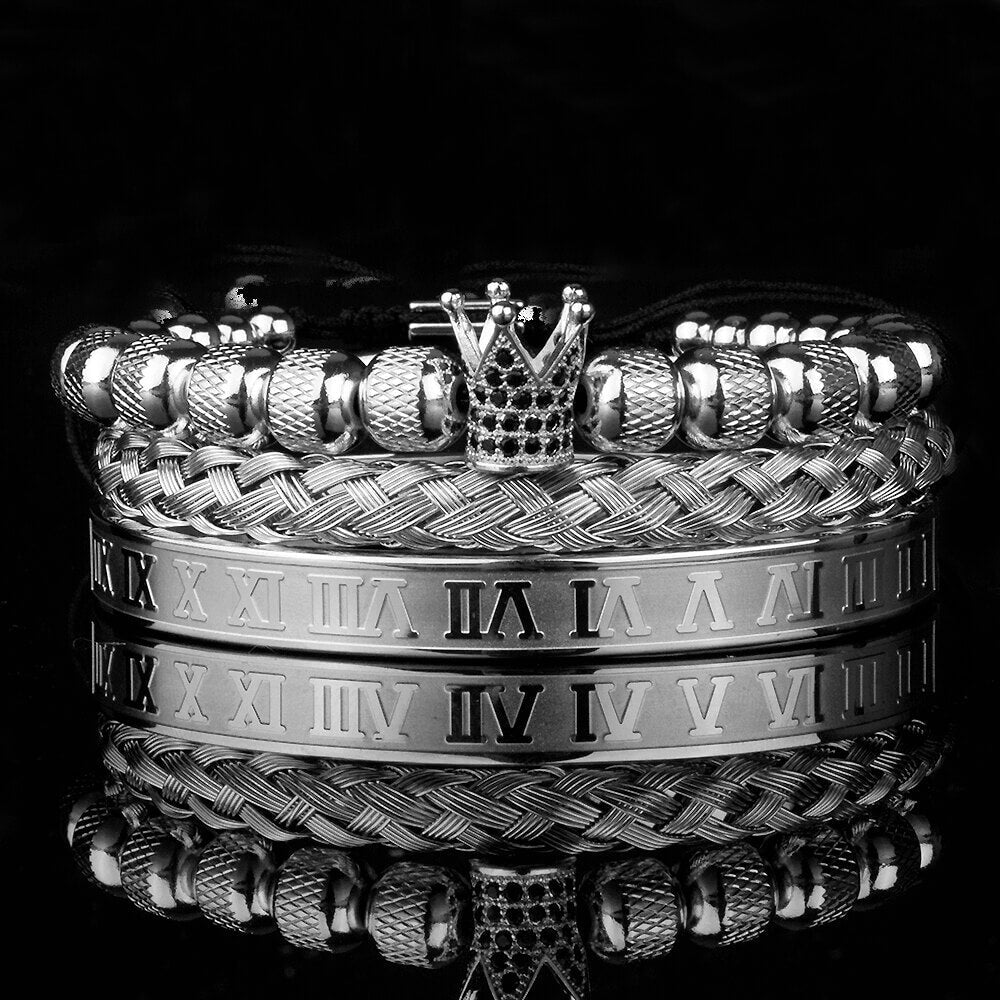 Luxe Kroon Armband Set