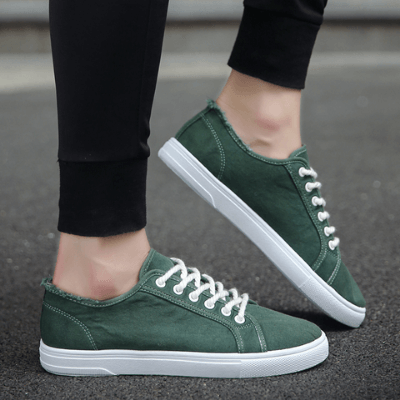 Lichtgewicht Canvas Heren Schoenen