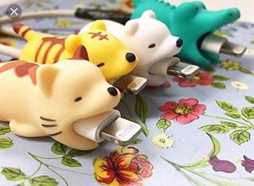 Schattige dieren bijt kabel beschermer