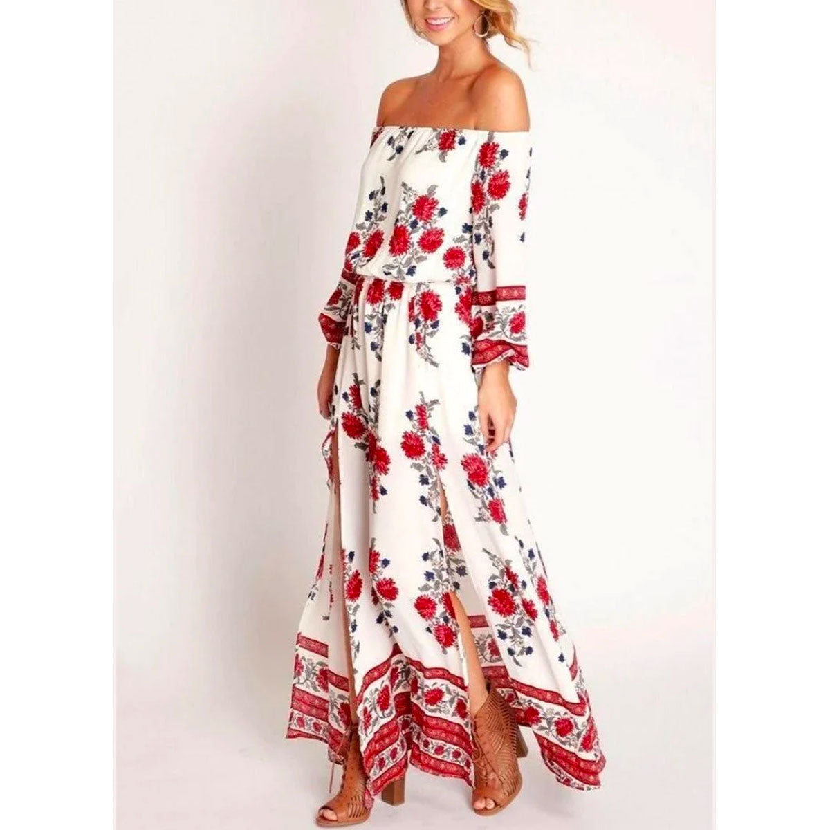 Bloemen Maxi Jurk
