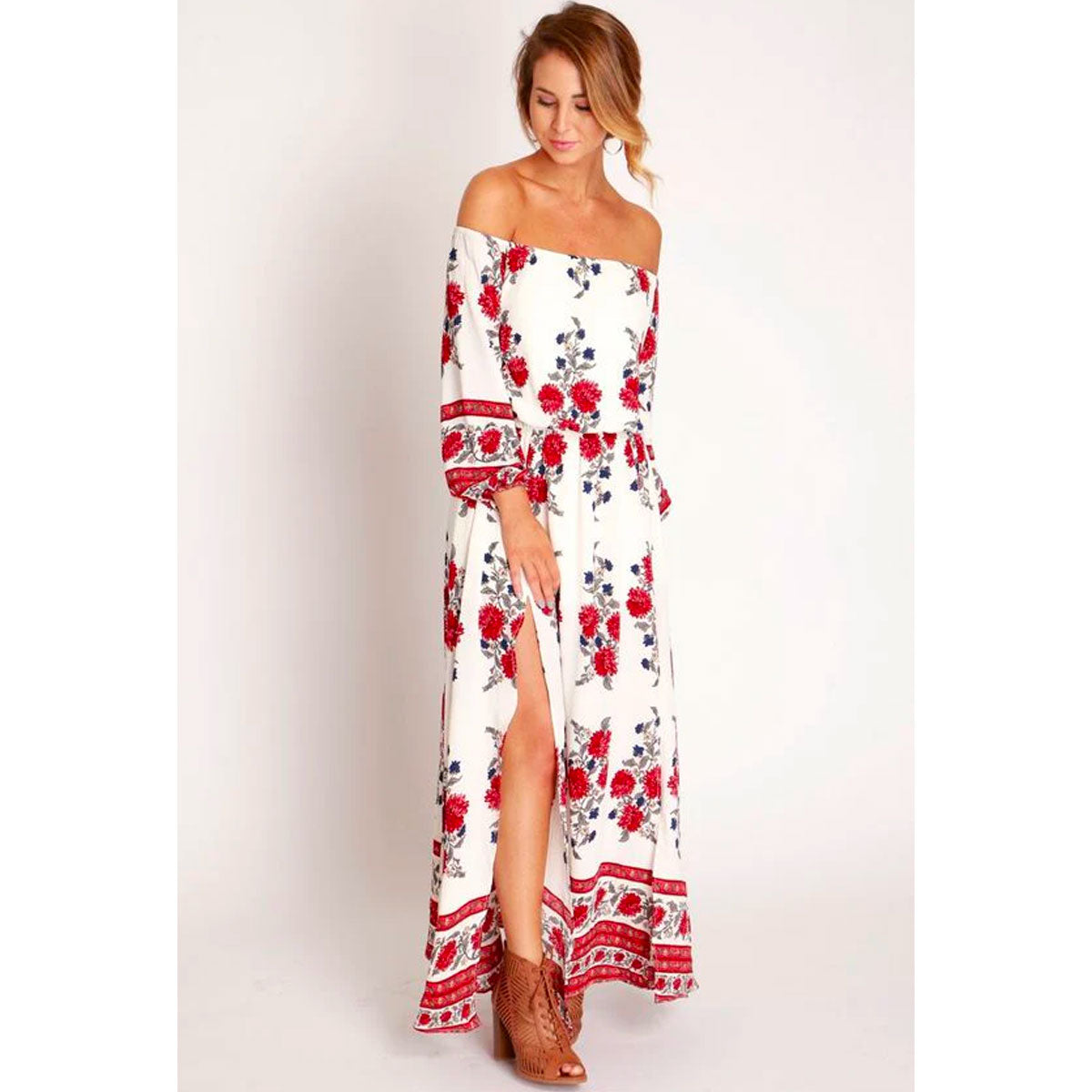 Bloemen Maxi Jurk