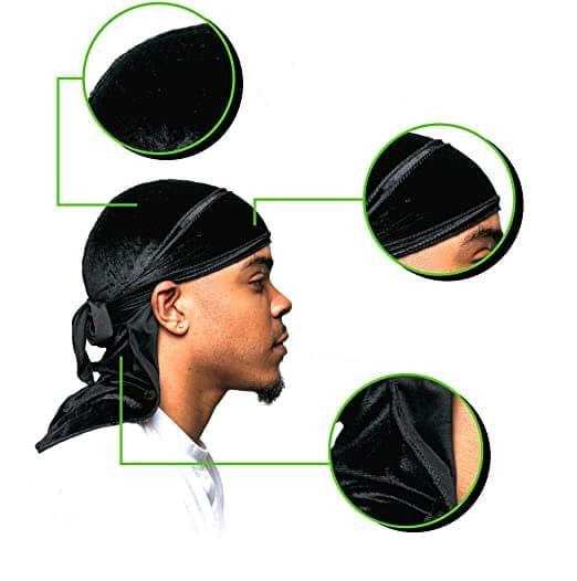 Ademende Velvet Durag