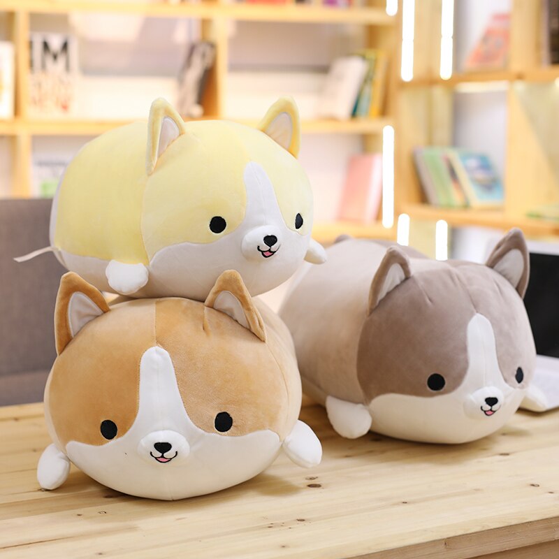 Shiba Inu Cartoon Pillow