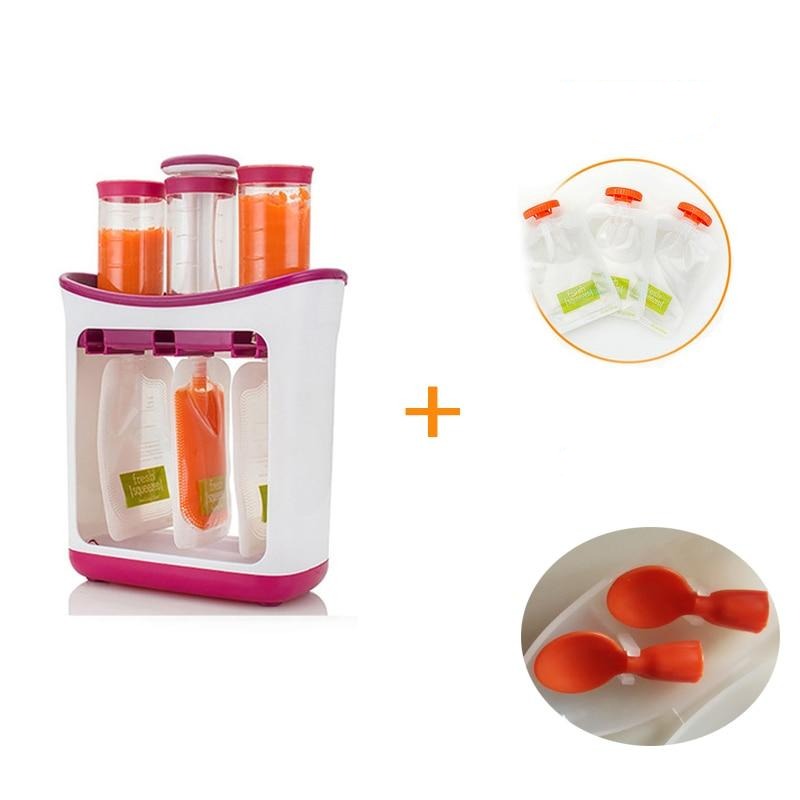 Kids Voedsel Knijp Station