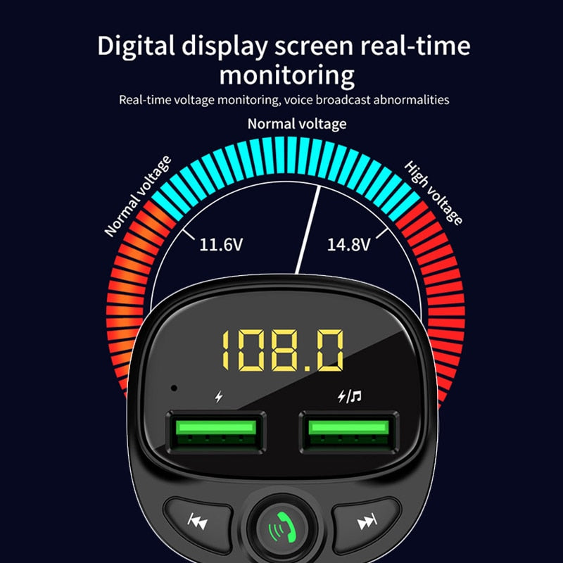 Handsfree Bluetooth Auto FM-zender