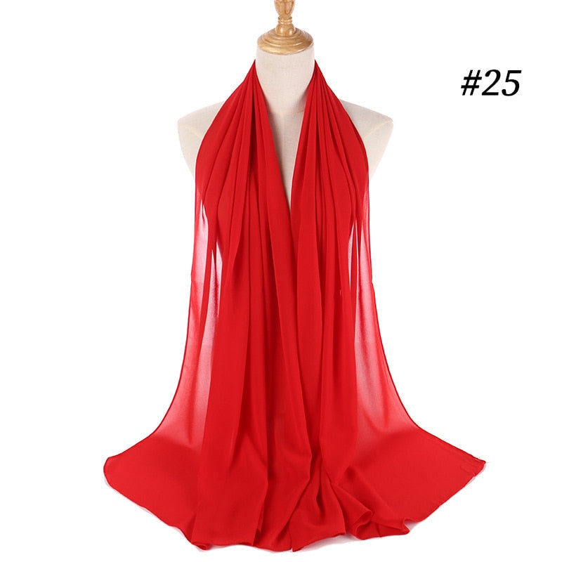 Chiffon Hijab Hoofdband