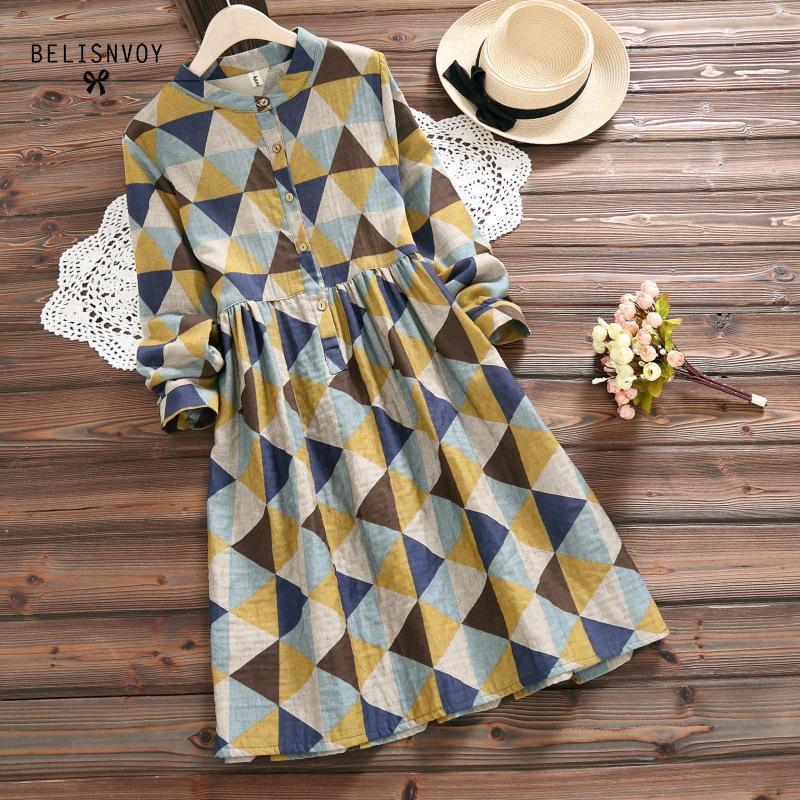 Mori Girl Vintage Jurk