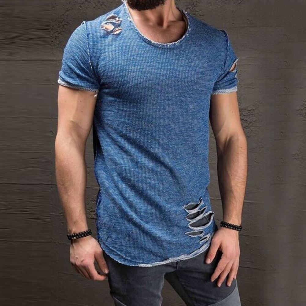 Mannen Shredded Tee