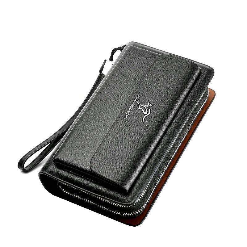 Echt lederen heren koppeltas