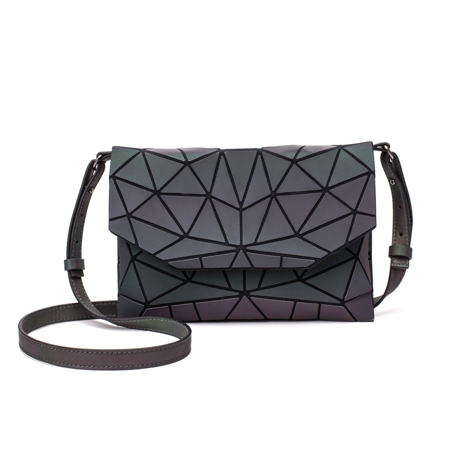 Geometrische Lichtgevende Crossbody Tas