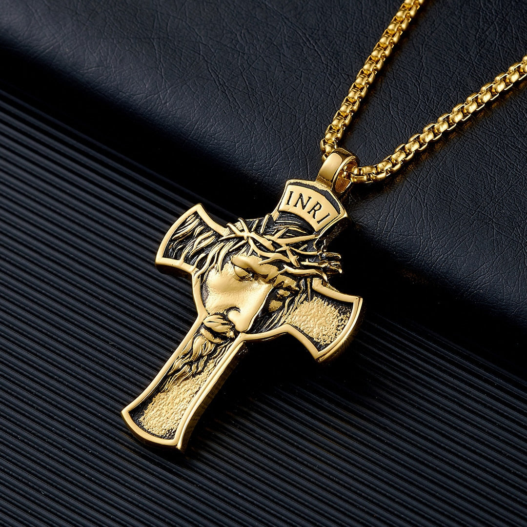 Jezus Crucifix Ketting