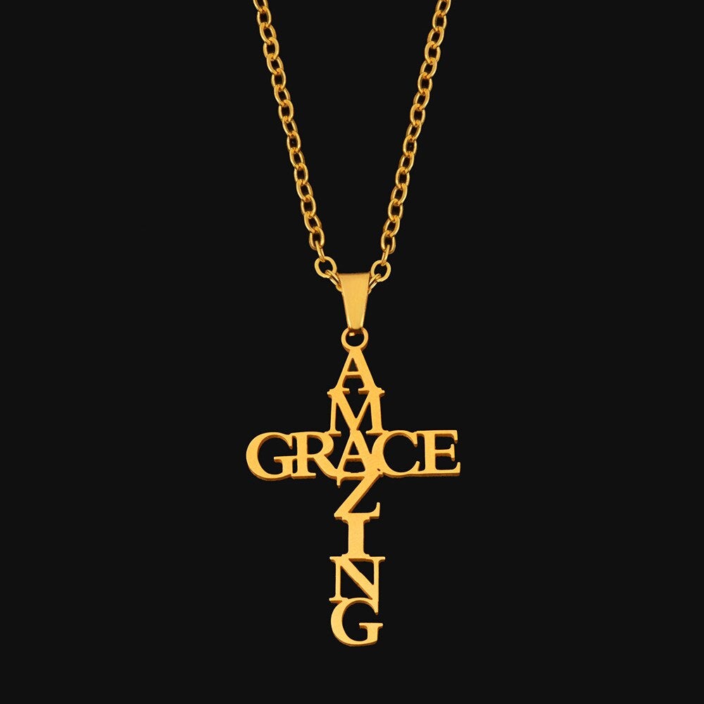 Amazing Grace Kruis Ketting