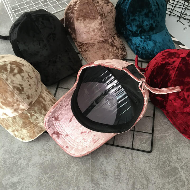 Fluwelen Vrouwen Pet