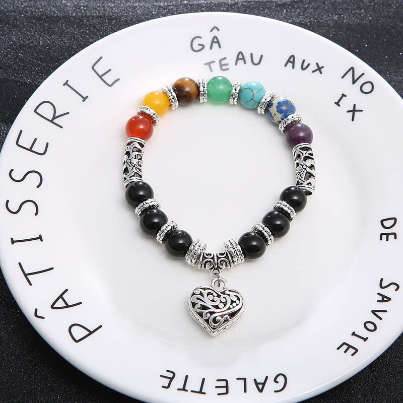 7 Chakra Stenen Armband