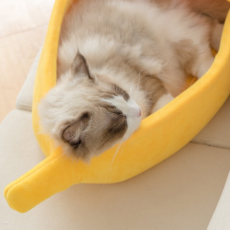 Grappig Bananen Kattenbed
