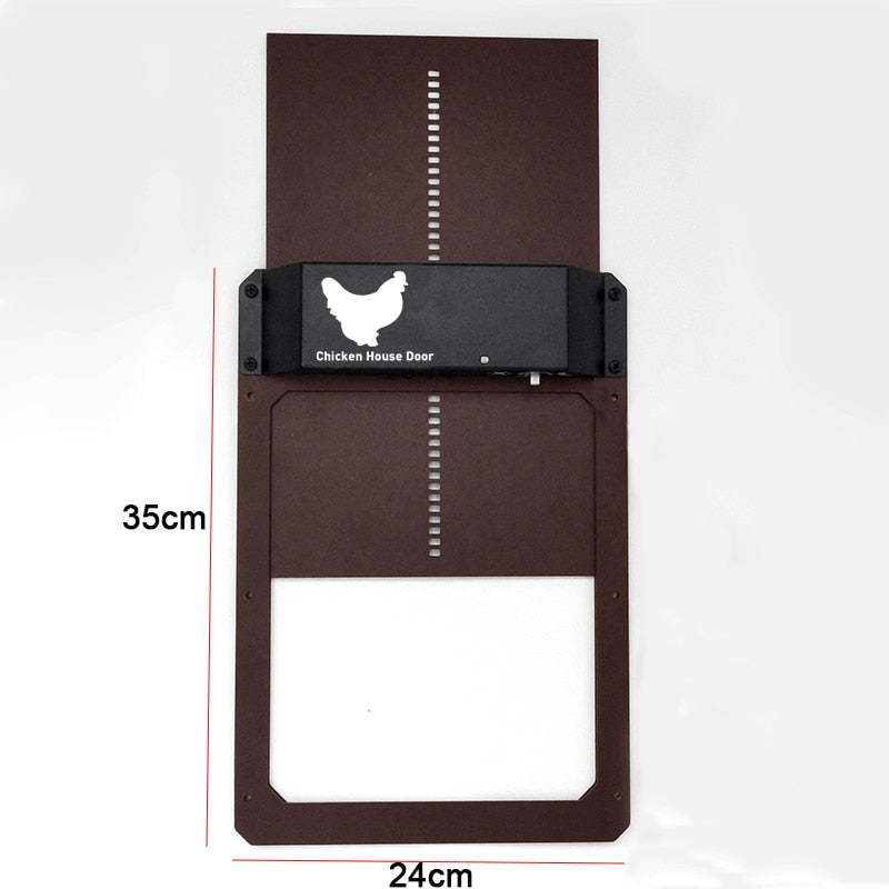 Automatische kippenhok deur